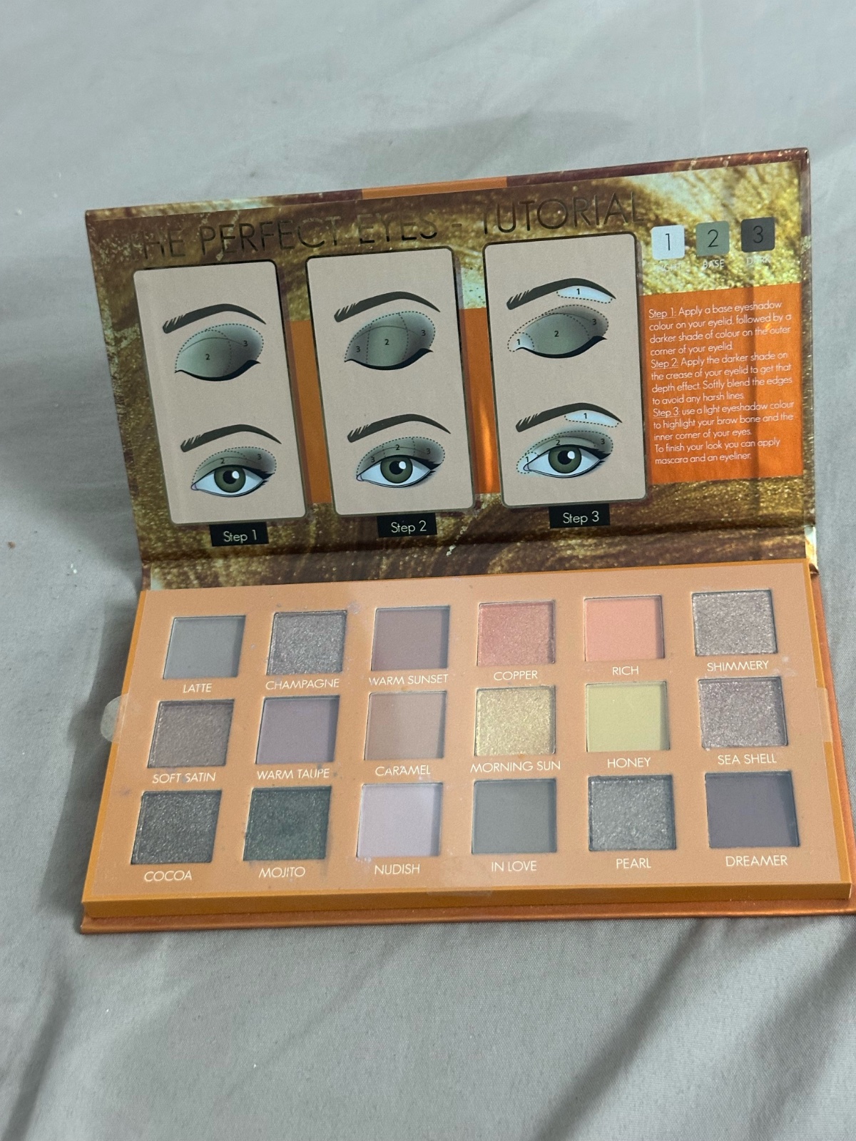 Palette maquillage importation 