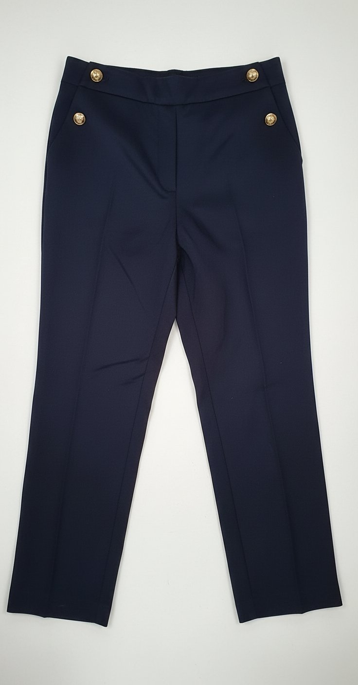 Pantalon bleu marine taille L en très bon état