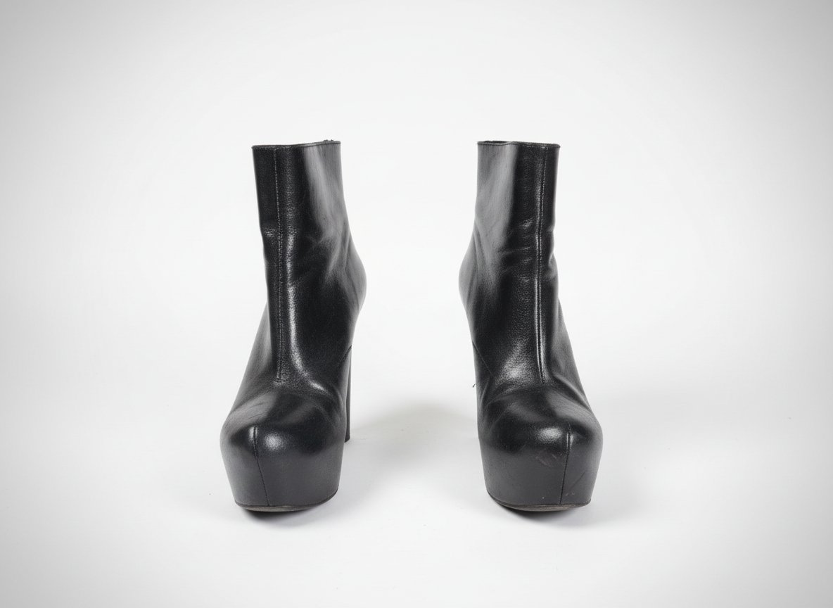 Bottine noir elegant 