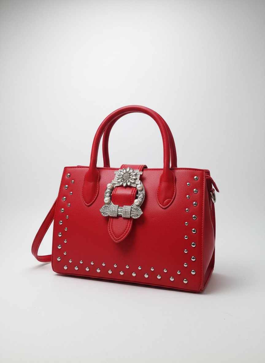 Sac a main rouge