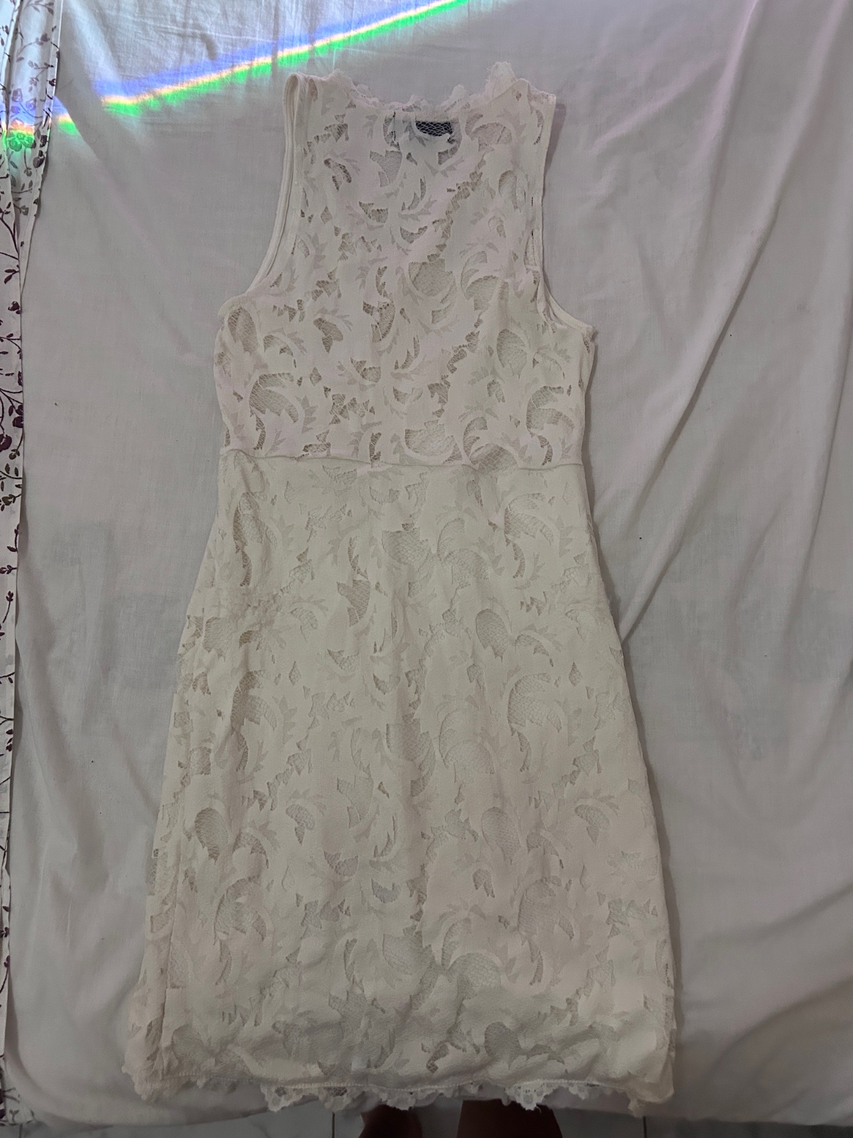 Robe blanche hm