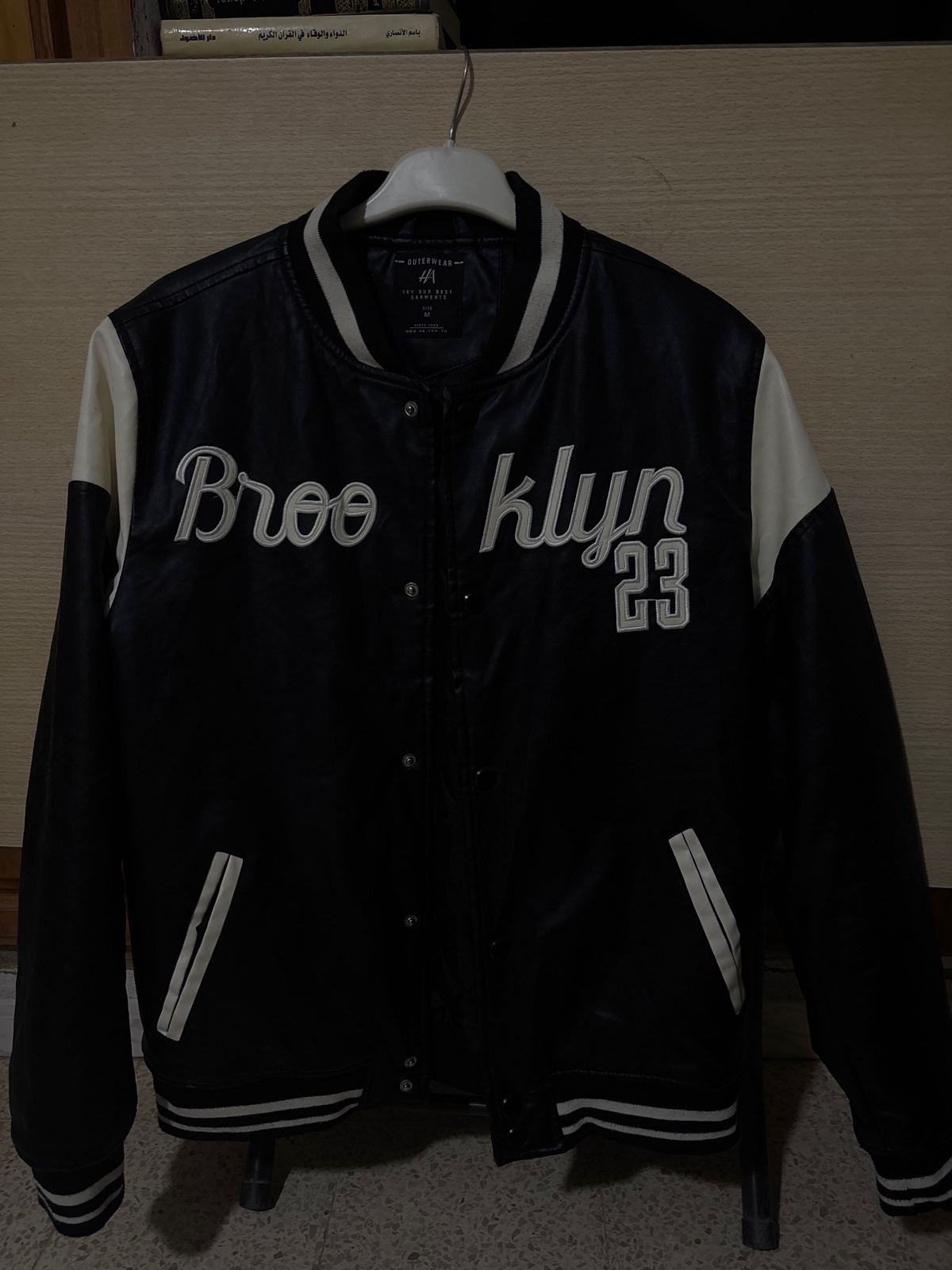 Veste semi cuir ha