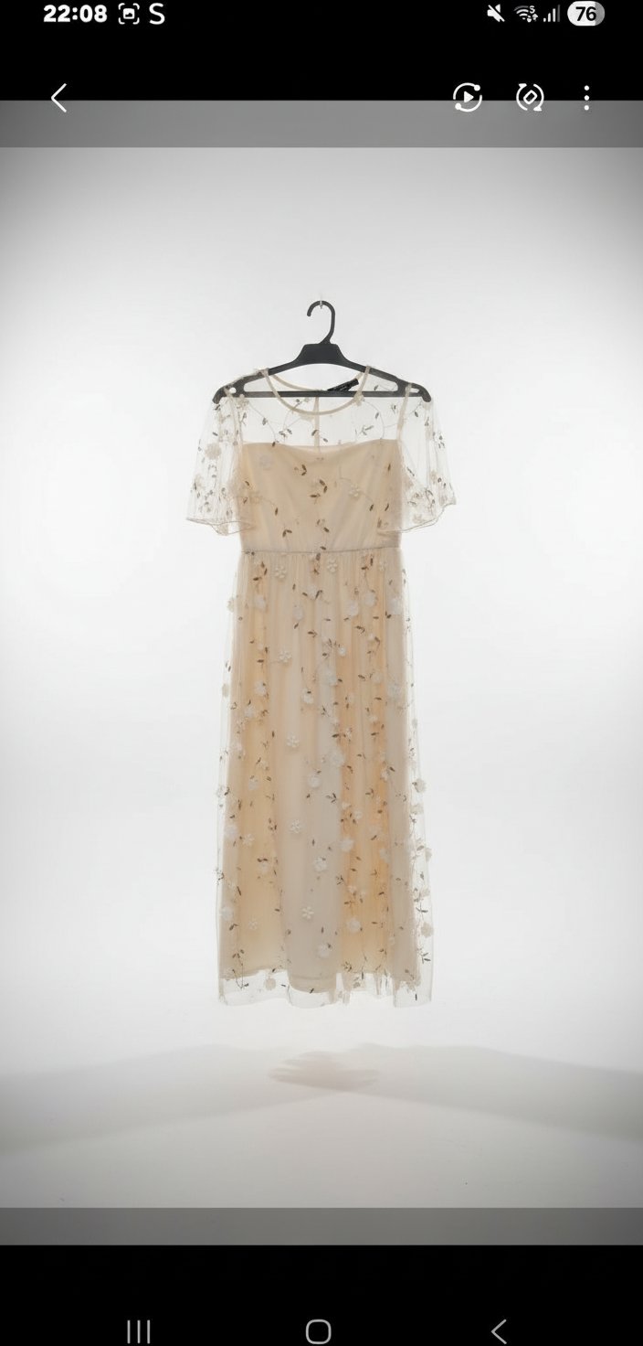 Robe shein fleurie 