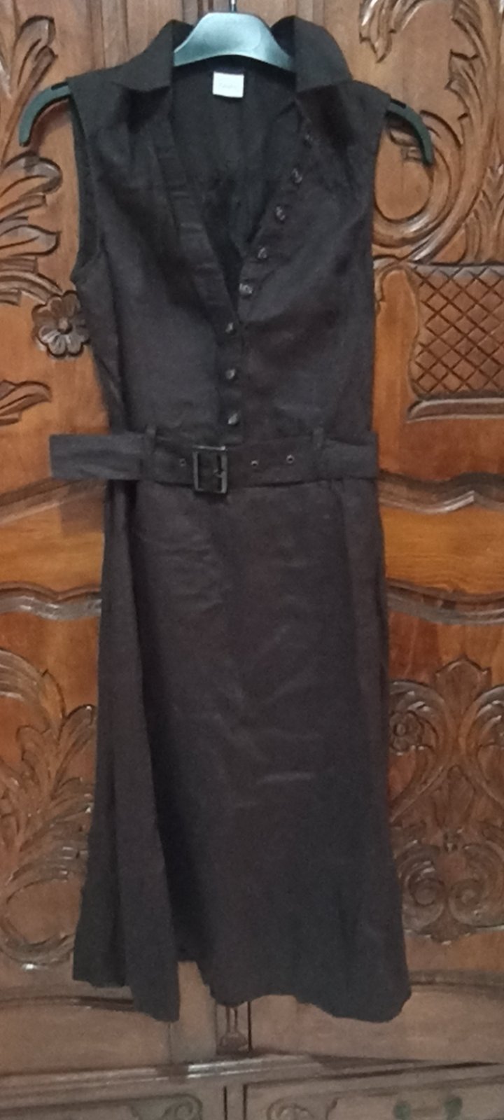 Robe lin camaïeu 