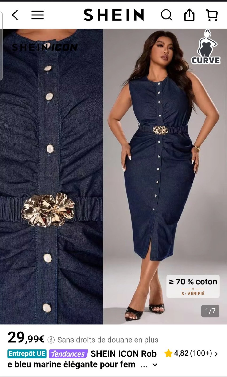Robe modéle zara 