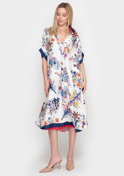 Robe en soie viscose
