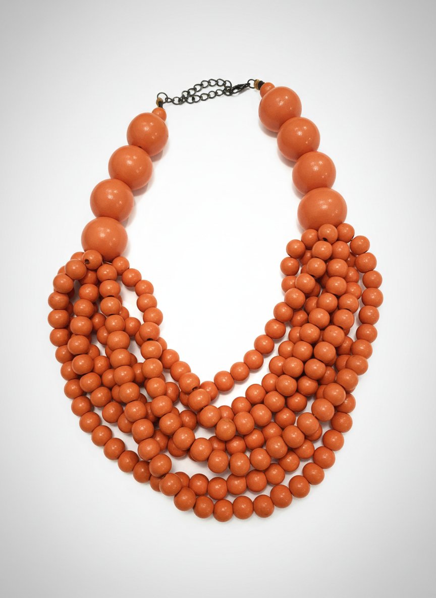 Colier perles tendance 