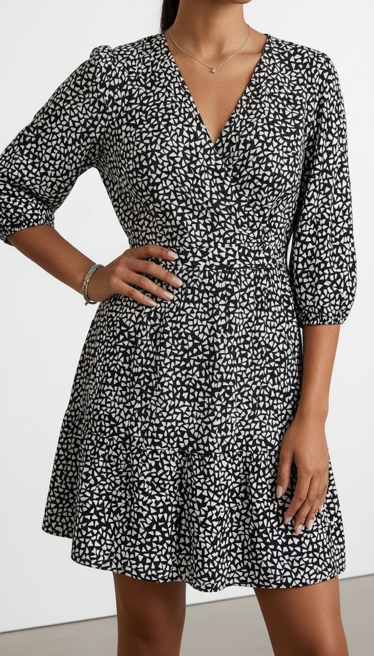 💕 Robe Patineuse Imprimé