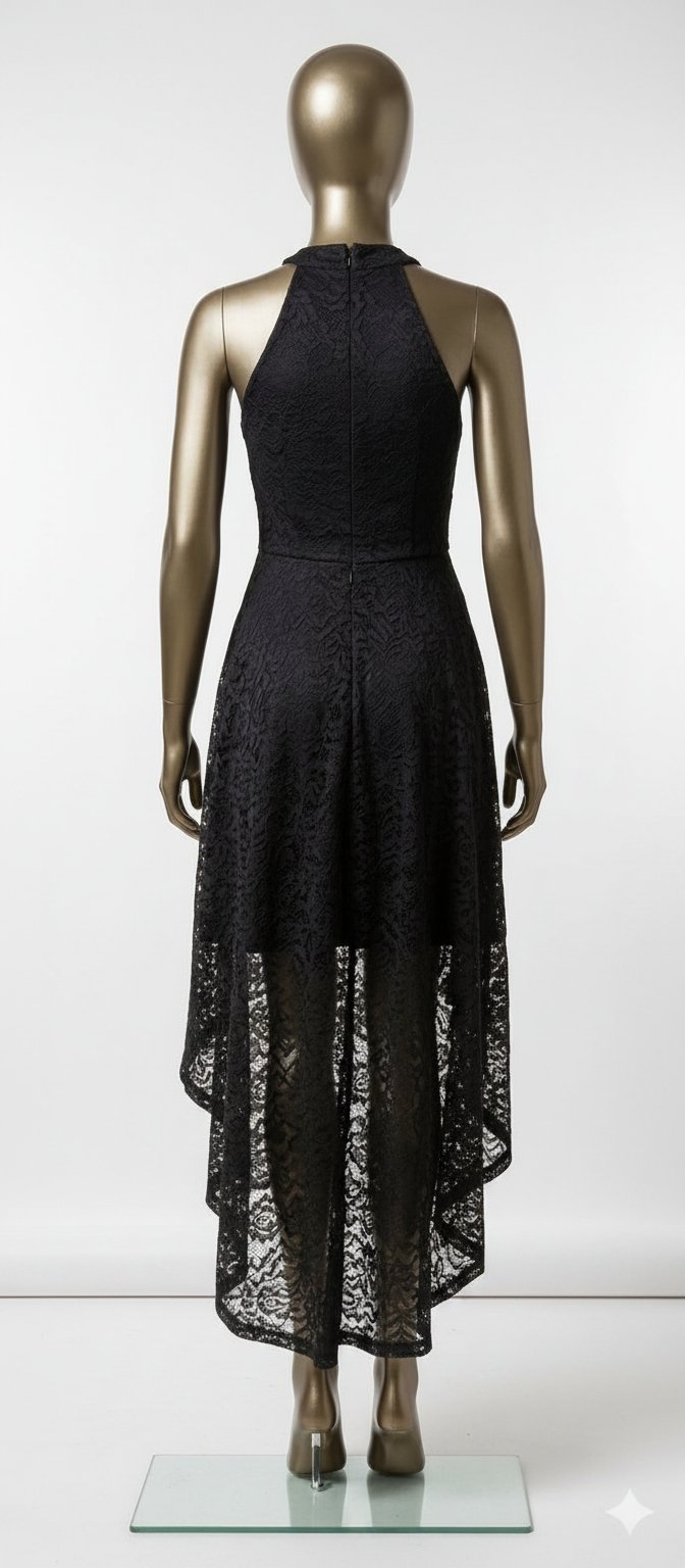 Robe en dentelle noir 