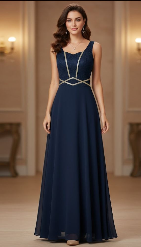 Robe soirée Bleu roi 