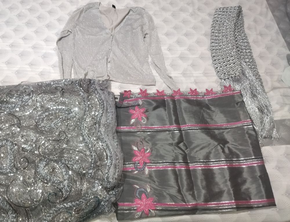 Set traditional avec 2 mle7fa
