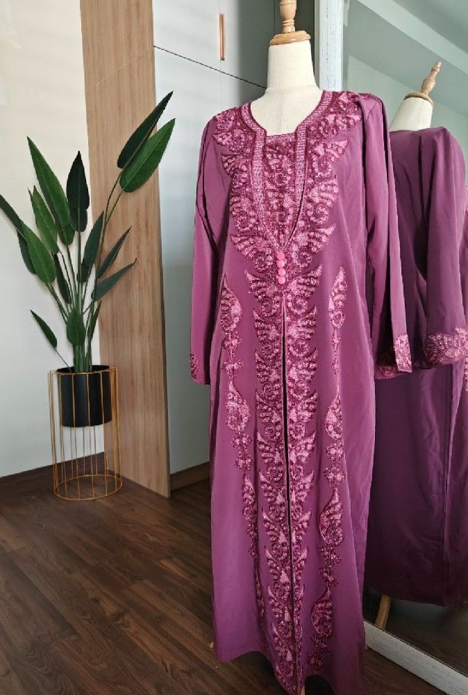Robe rose soirée