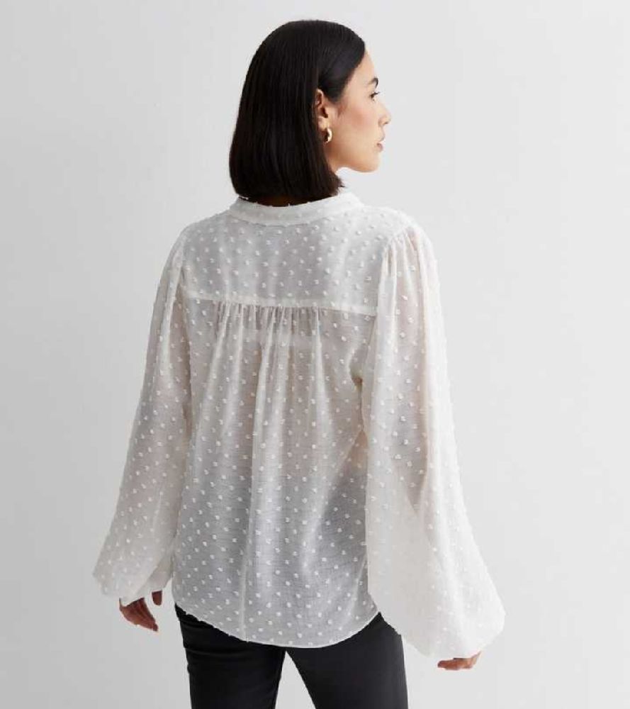 Chemise blanc transparent 