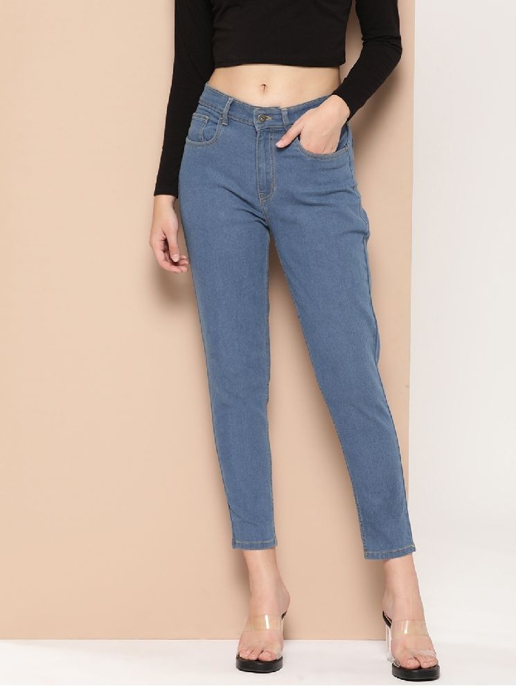 Pantalon taille haute 