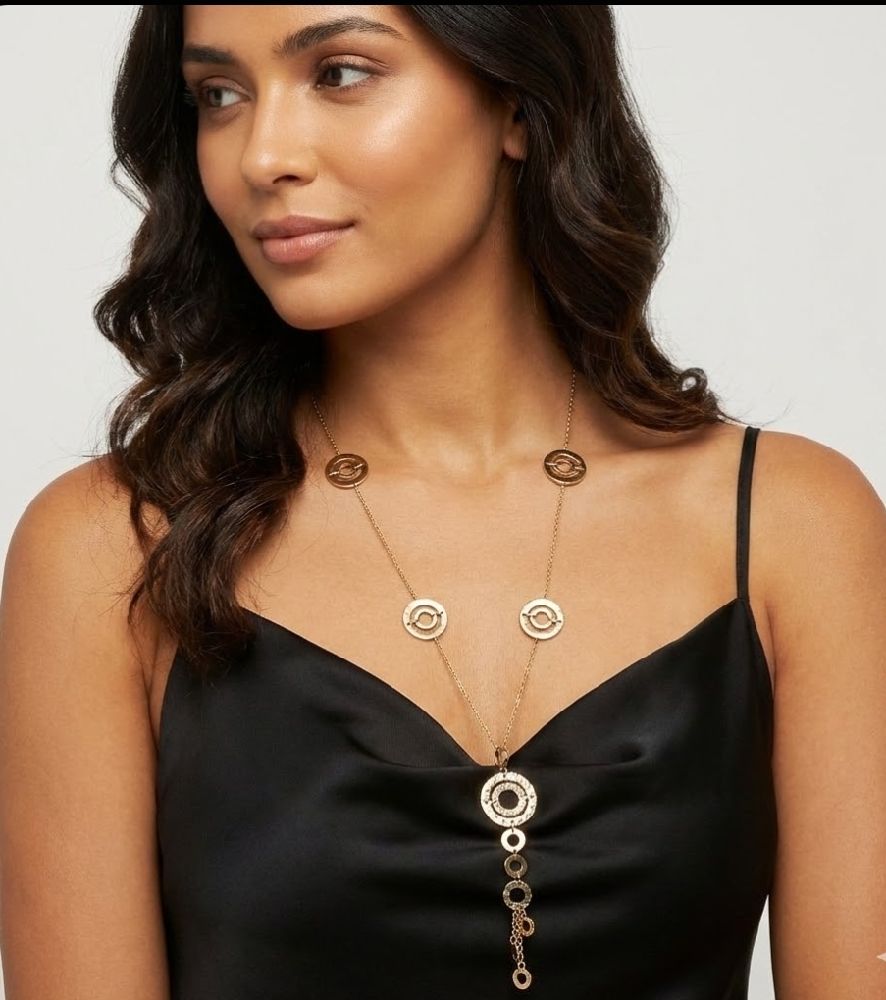 Colier gold longue 