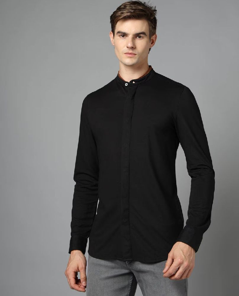 Chemise HA noire homme 