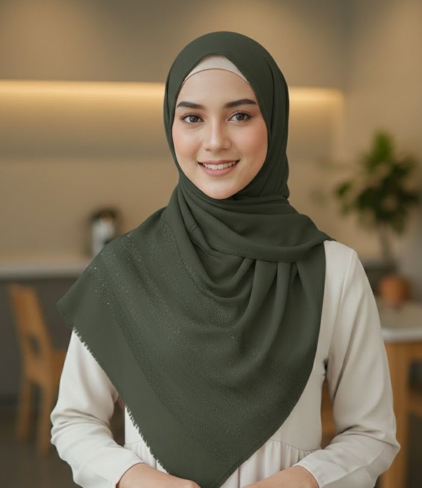 Foulard vert 