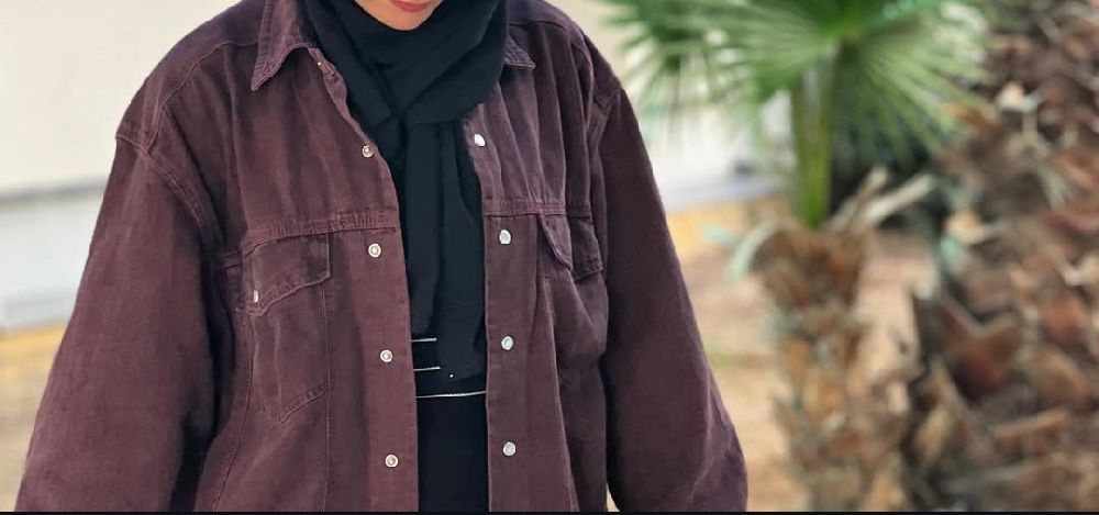 Gilet Jean rouge bordeaux 