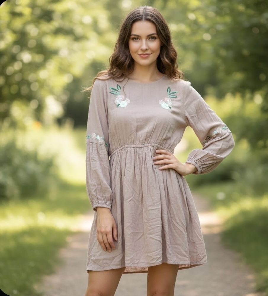 Tunique été rose bébé 