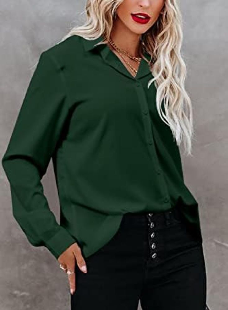 Chemise été vert