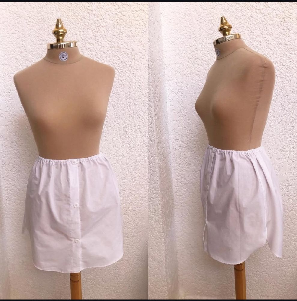 Demi tunique blanc 