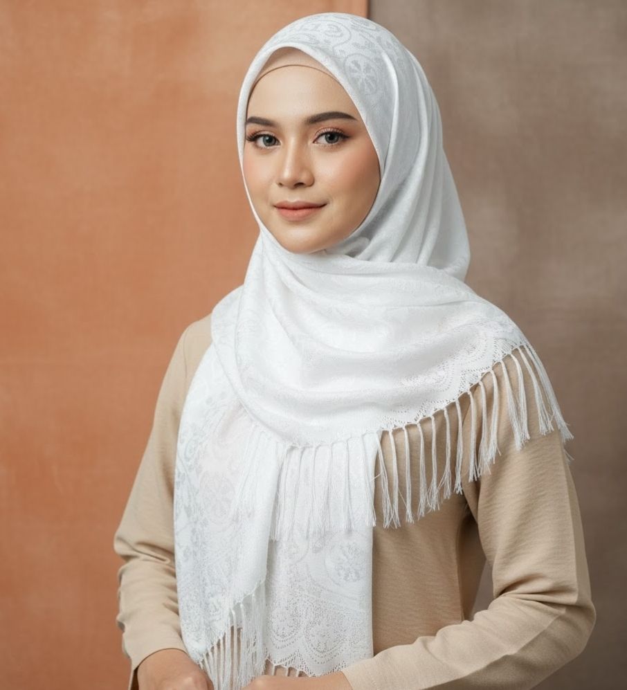 Foulard blanc 