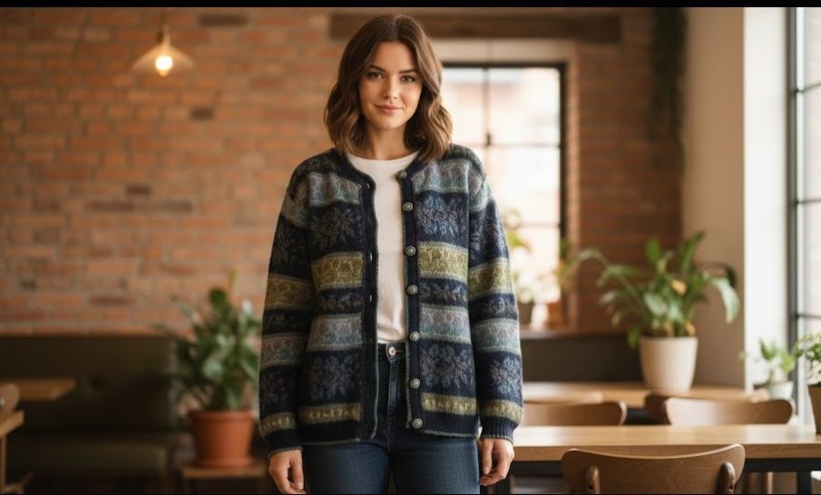 Chemise hiver rayé 