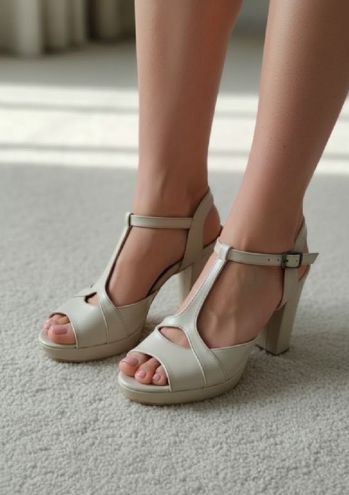 Heels beige 