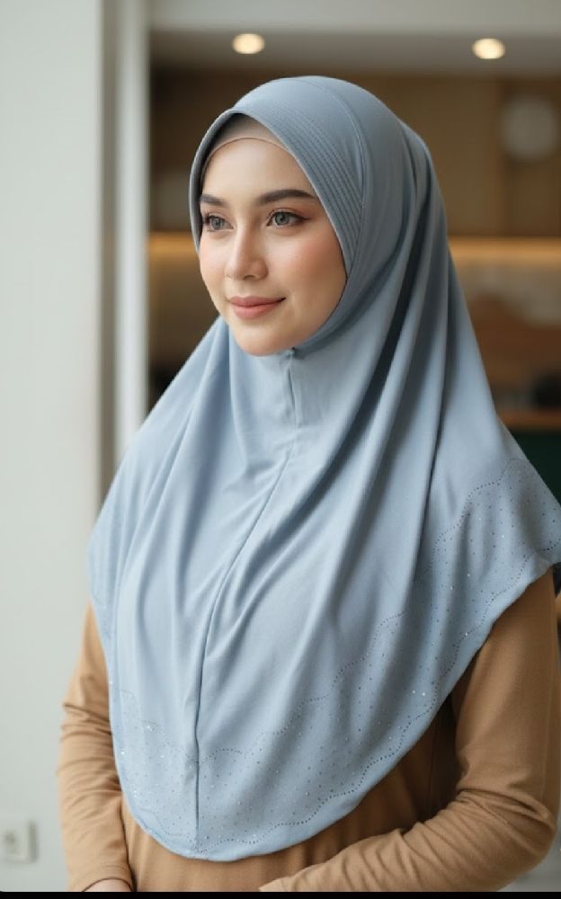 Foulard coutton beige 