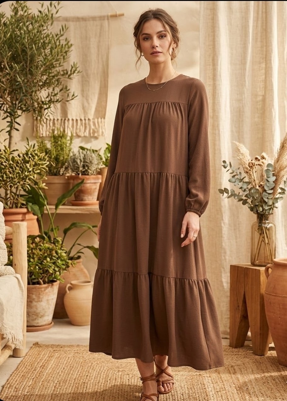 Robe marron 