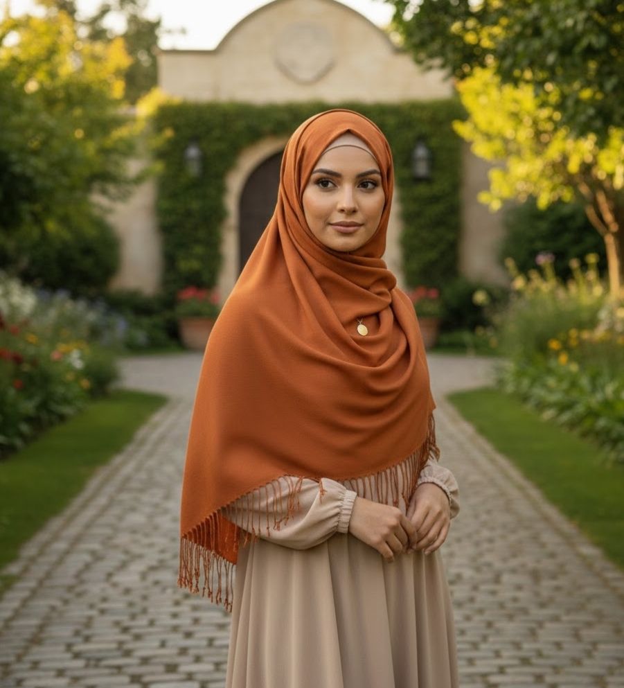 Foulard orange 