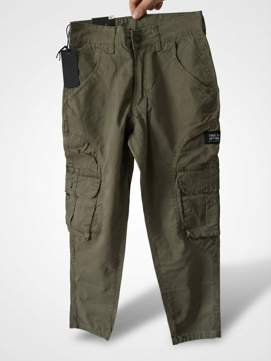  2 Pantalons vert et noir 