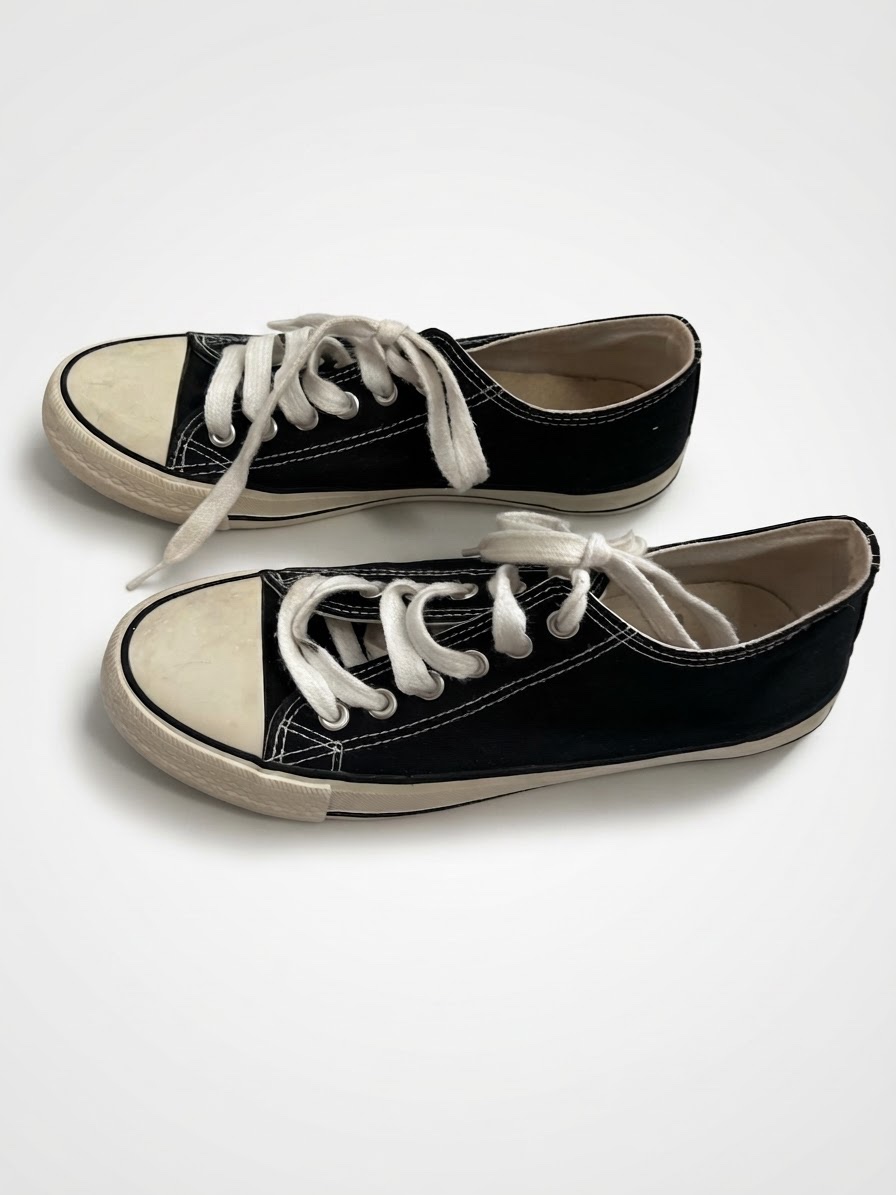 Tennis TEX noires - Pointure 38