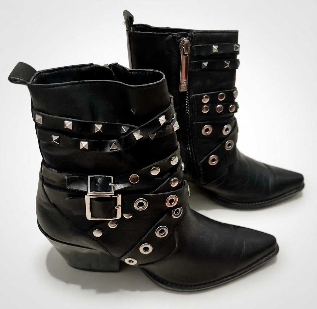 Bottines en cuir Zara (Italie)
