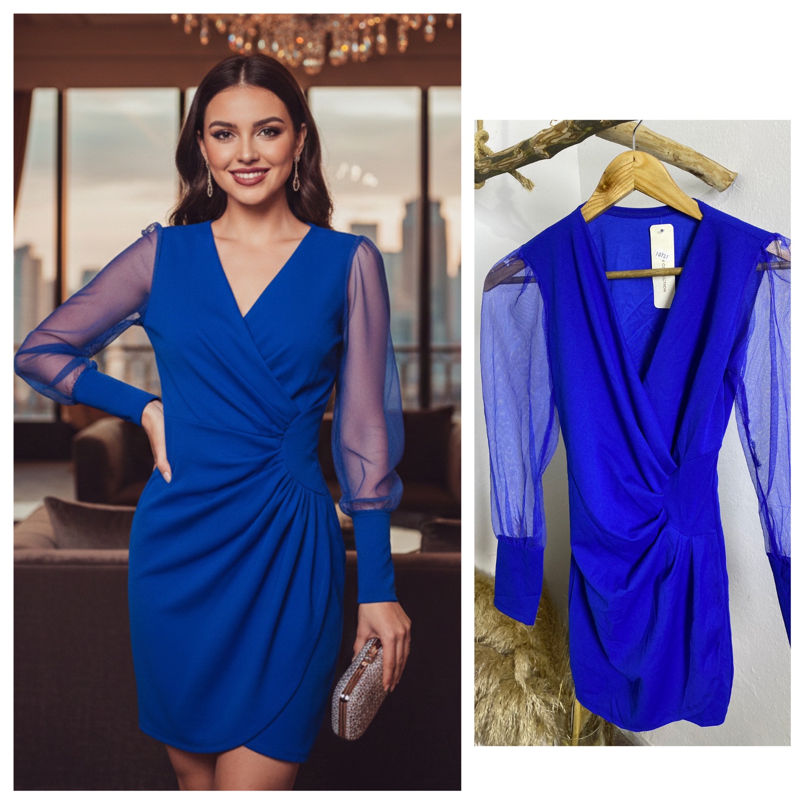 Robe moulante tres chic 💙