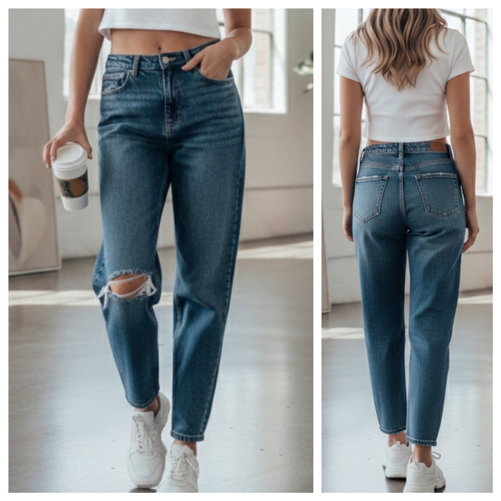 Pantalon djean zara 💙
