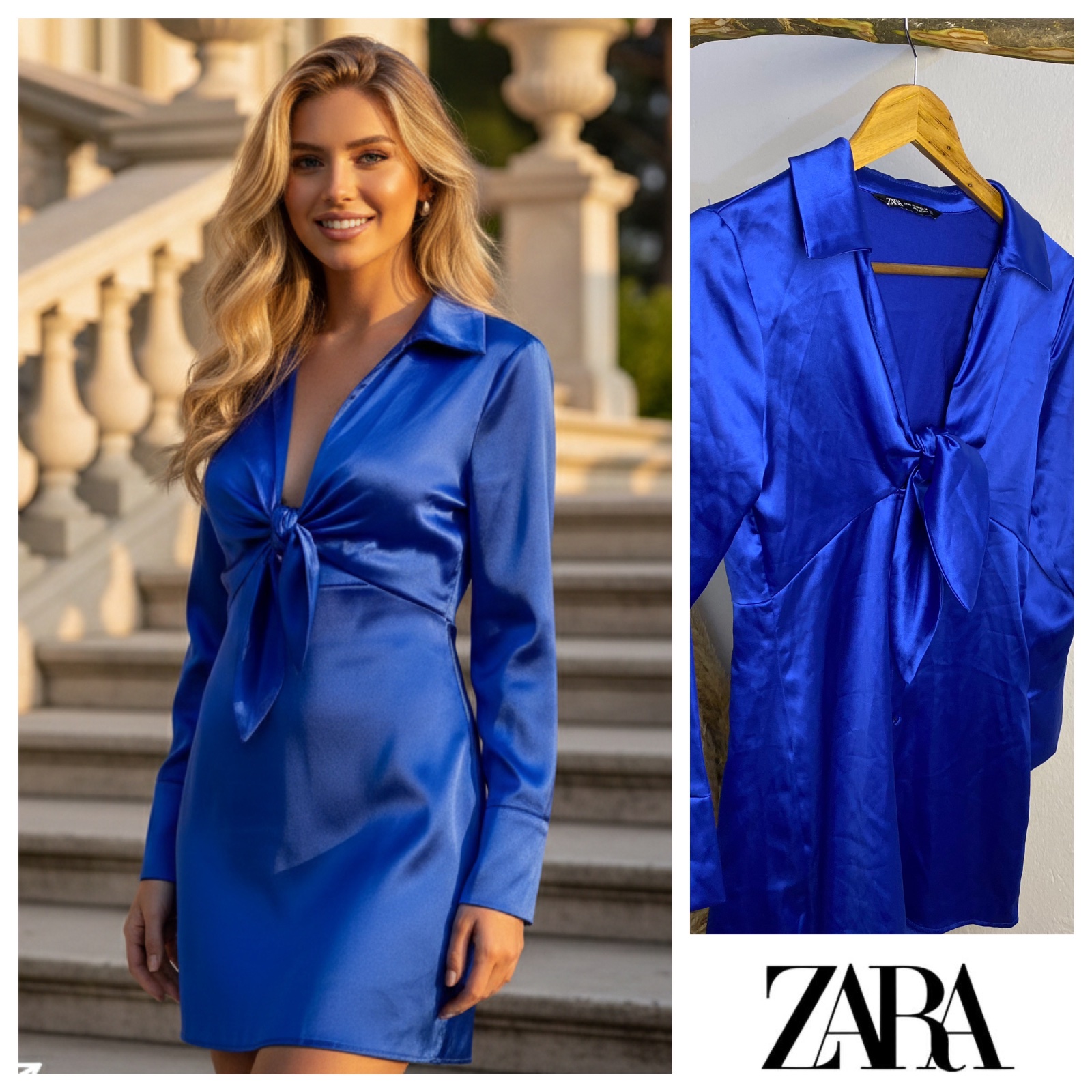 Robe bleu roi treschic 💙