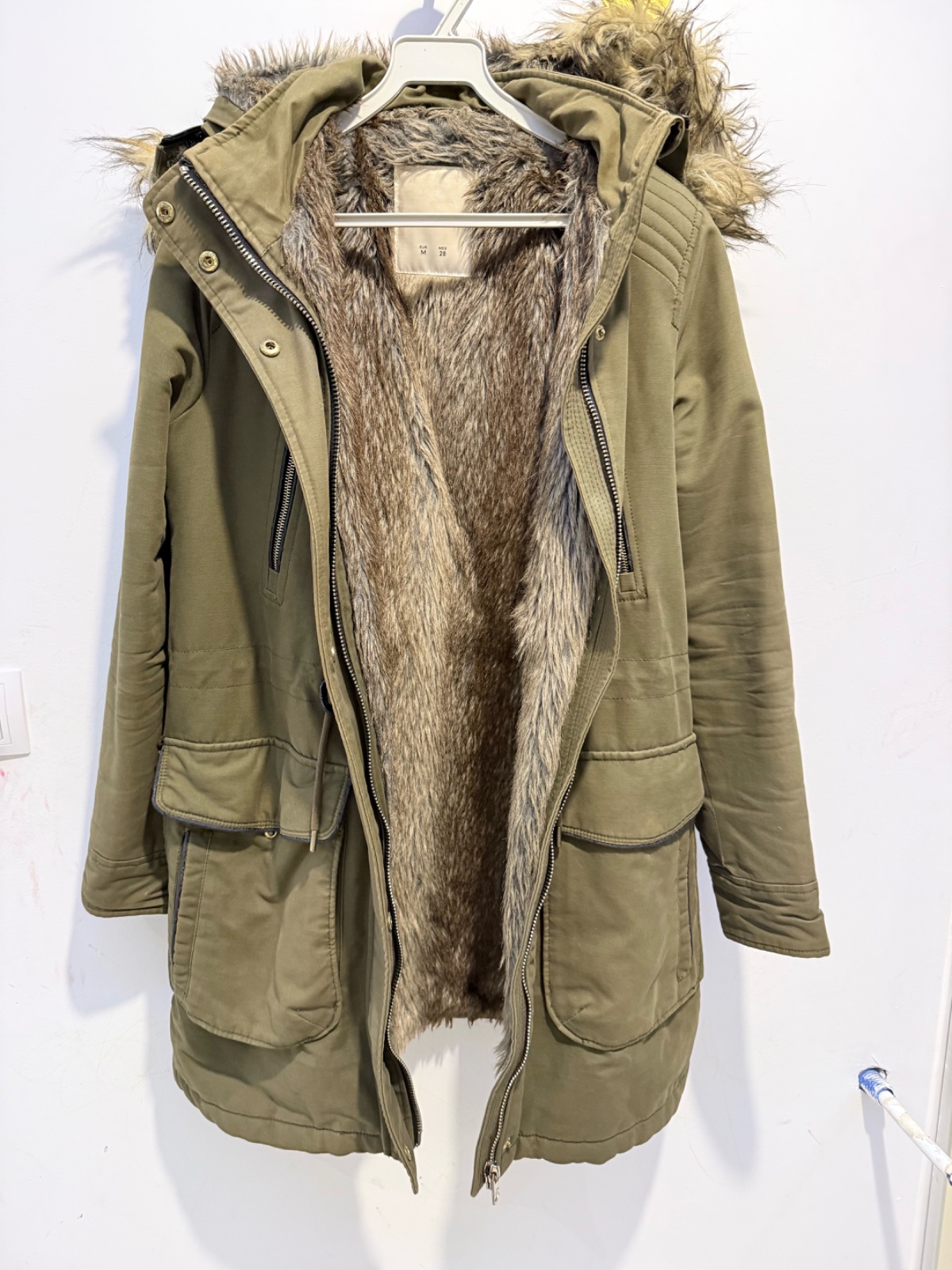 Manteau kaki 