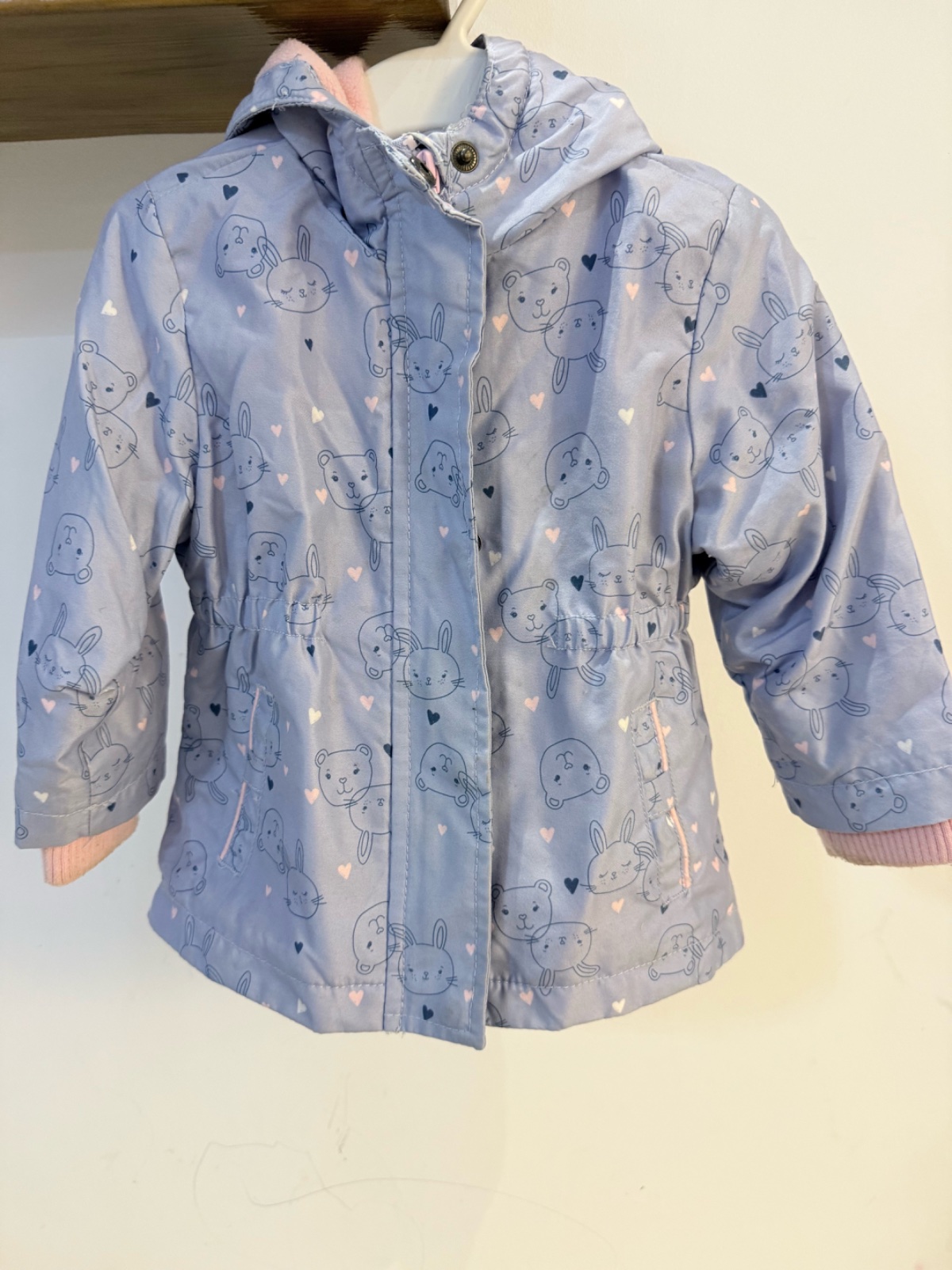 * 🎀🐻 Craquant manteau bébé bleu ciel 🩷🩵