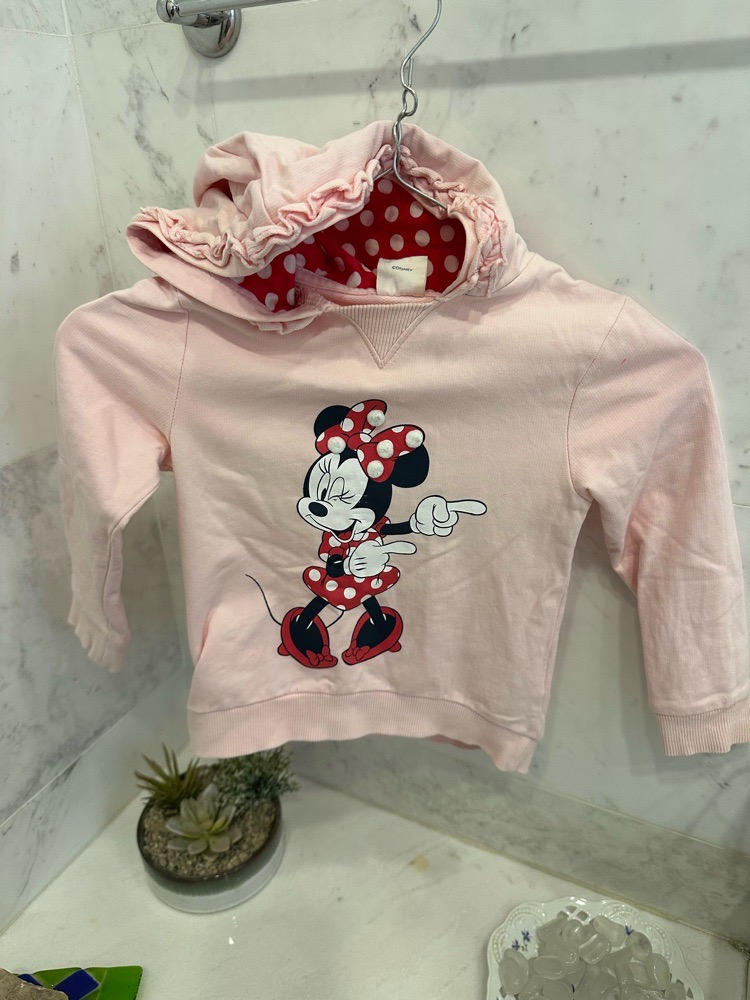 Pull avec capuche pour fille 