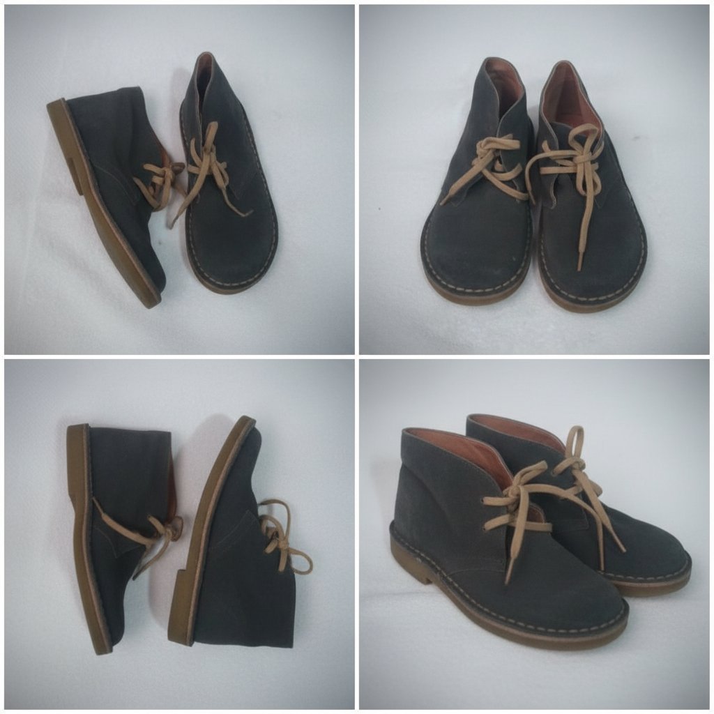 BOTTINE EN CUIR ITALIEN SURCOUSU POINTURE 28 NEUF