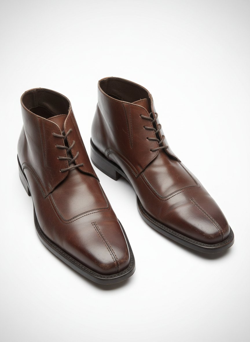 BOTTINE HOMME EN CUIR POINTURE 45 NEUF