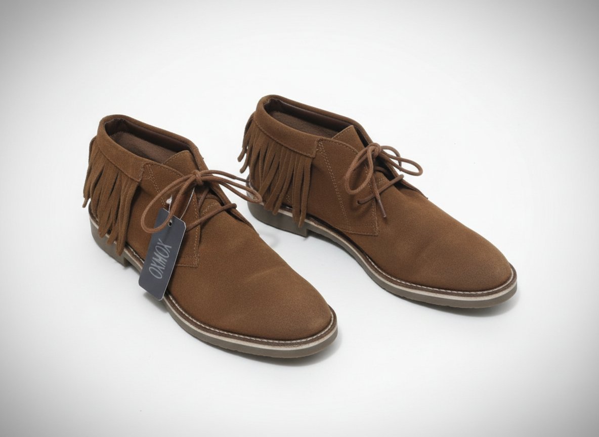 OXMOX BOTTINE CUIR DAIM POINTURE 39 NEUF ET IMPORTÉ
