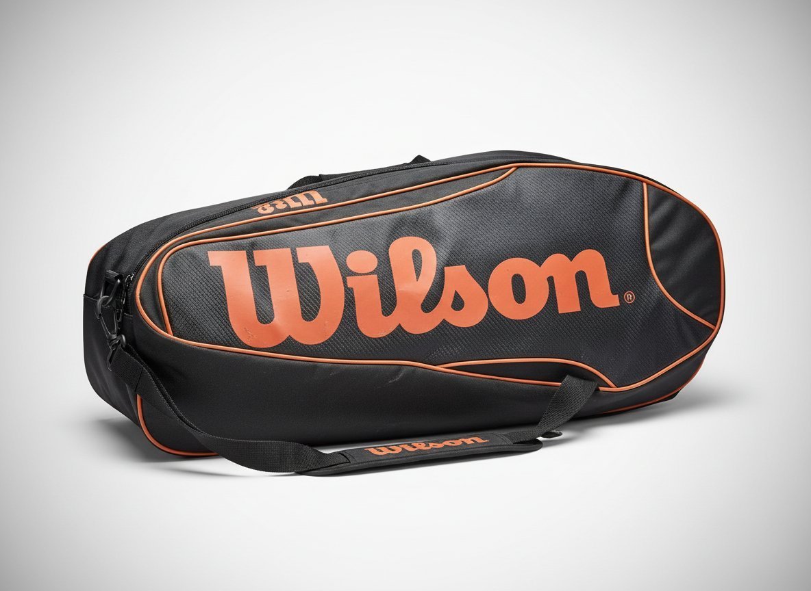 WILSON SAC DE TRANSPORT XXL POUR 2 RAQUETTES AVEC BRETELLES POSITION SAC A DOS