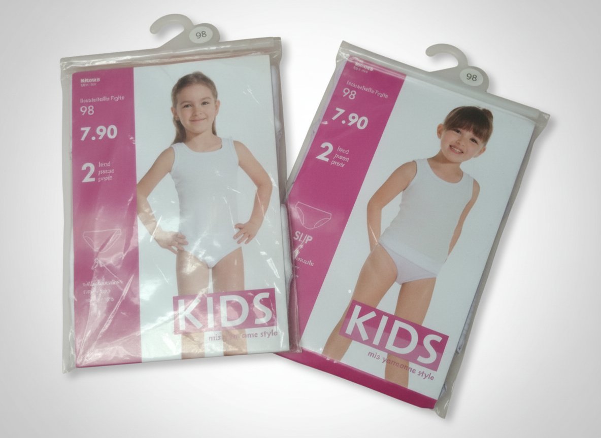 Lot de 4 SLIPS LUXE IMPORTE DE SUISSE EN 100 % COTON 2 ANS