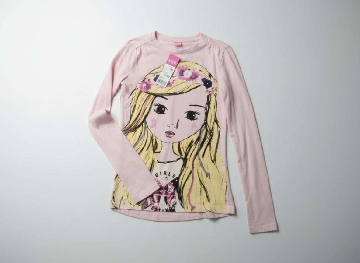 T-SHIRT FILLE TAILLE 14 ANS NEUF ET IMPORTÉ