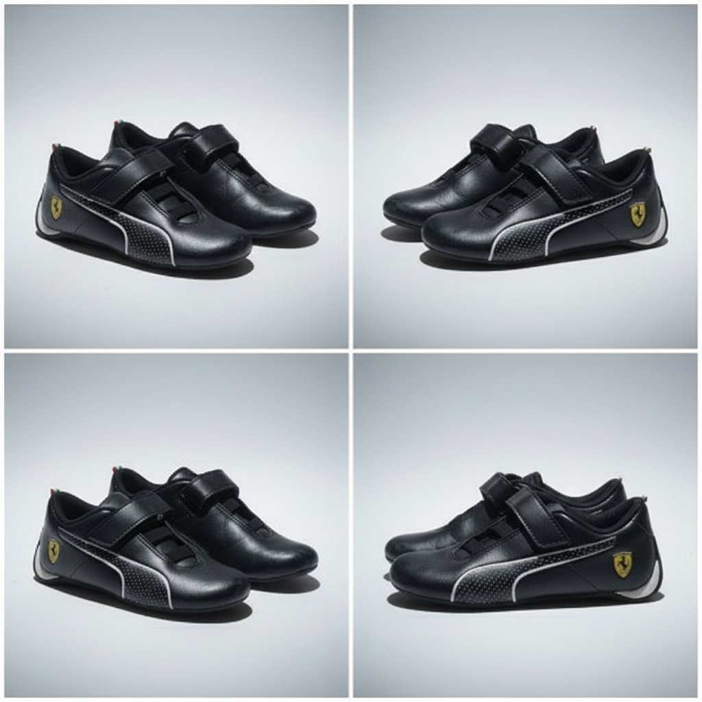 PUMA GARCON ÉDITION FERRARI POINTURE 24 NEUF ET IMPORTE