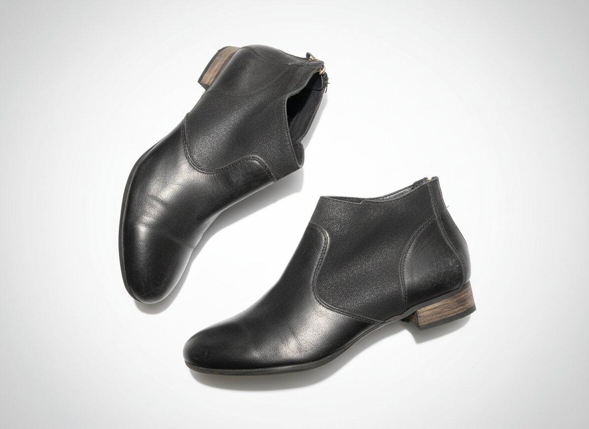 VARESE Bottine cuir pointure 38 très féminine avec fermeture éclair