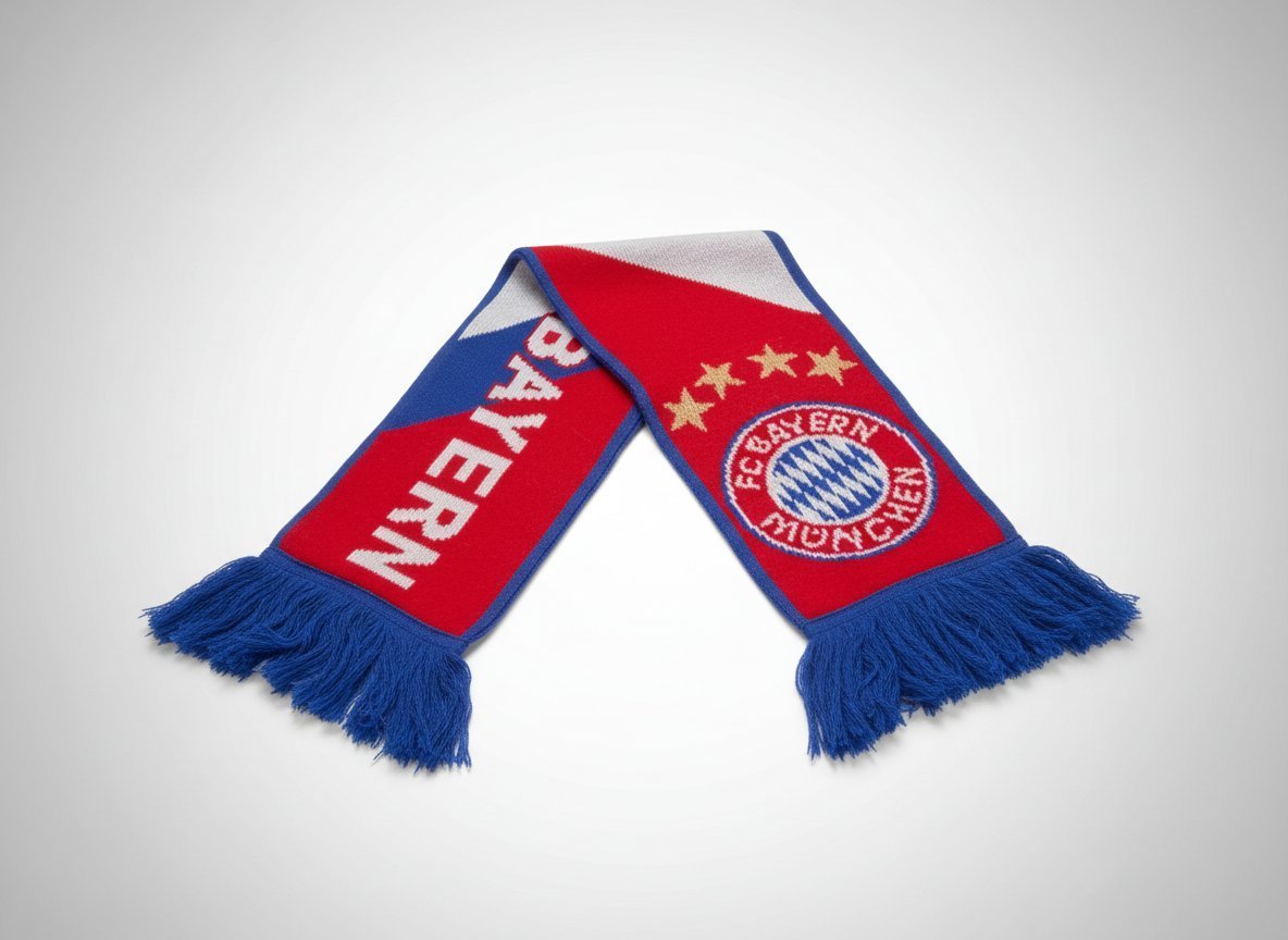 FC BAYERN MUNICHEN ECHARPE DE SUPPORTER TAILLE UNIQUE NEUF ET IMPORTÉ