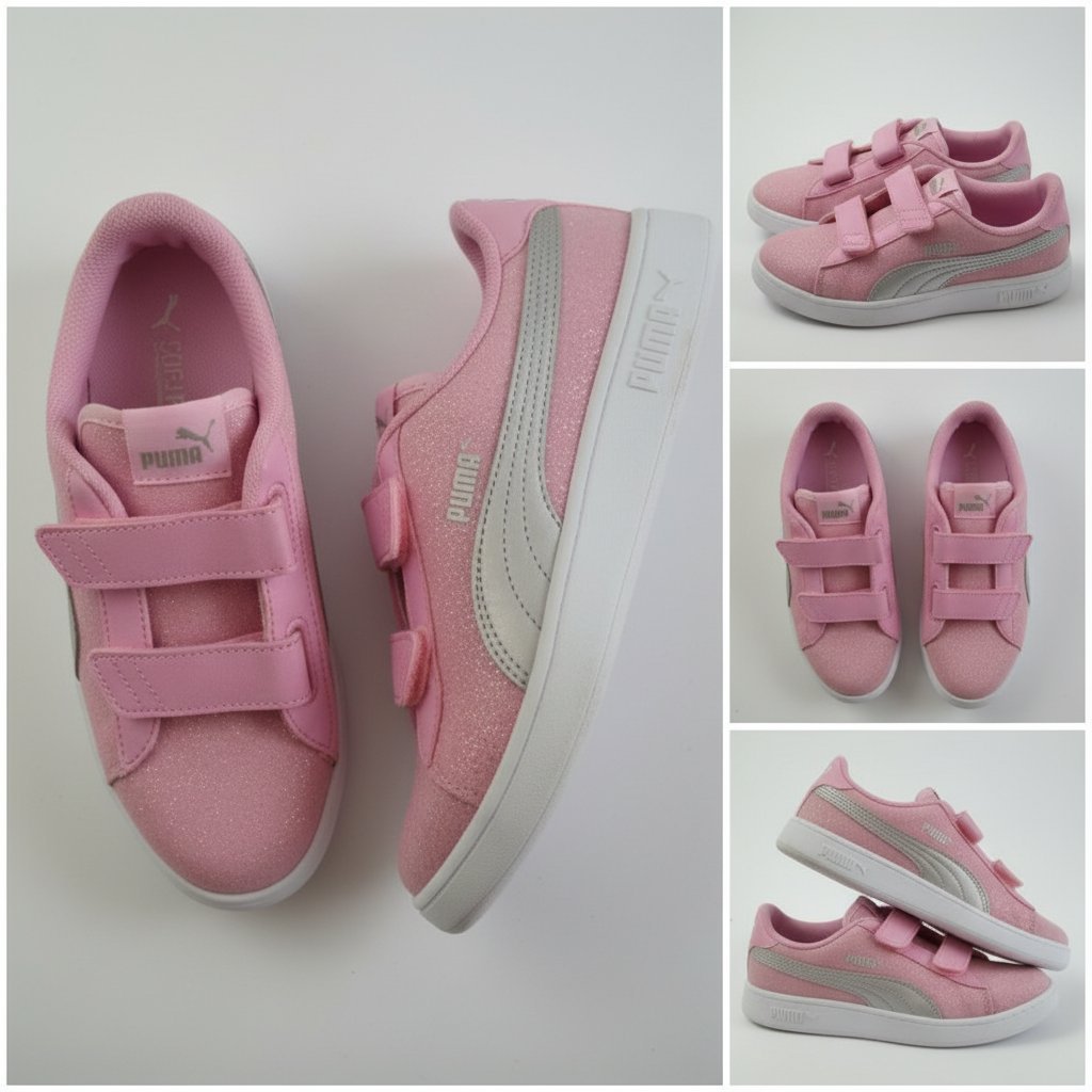 PUMA FILLE POINTURE 34 ET DEMI NEUF ET ORIGINAL